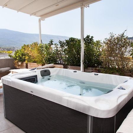 Apartament Gorgeous Penthouse With Private Jacuzzi And Amazing View! Ateny Zewnętrze zdjęcie