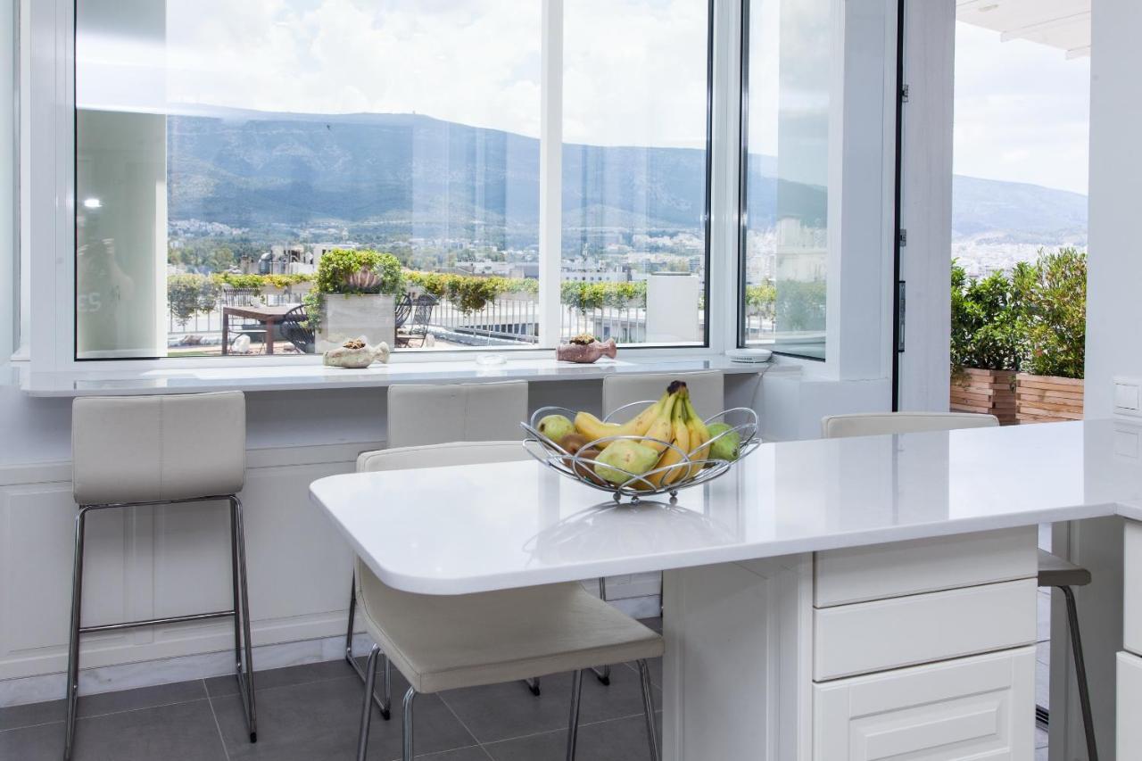 Apartament Gorgeous Penthouse With Private Jacuzzi And Amazing View! Ateny Zewnętrze zdjęcie