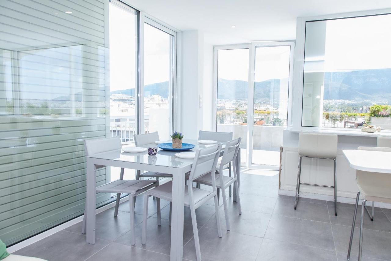 Apartament Gorgeous Penthouse With Private Jacuzzi And Amazing View! Ateny Zewnętrze zdjęcie