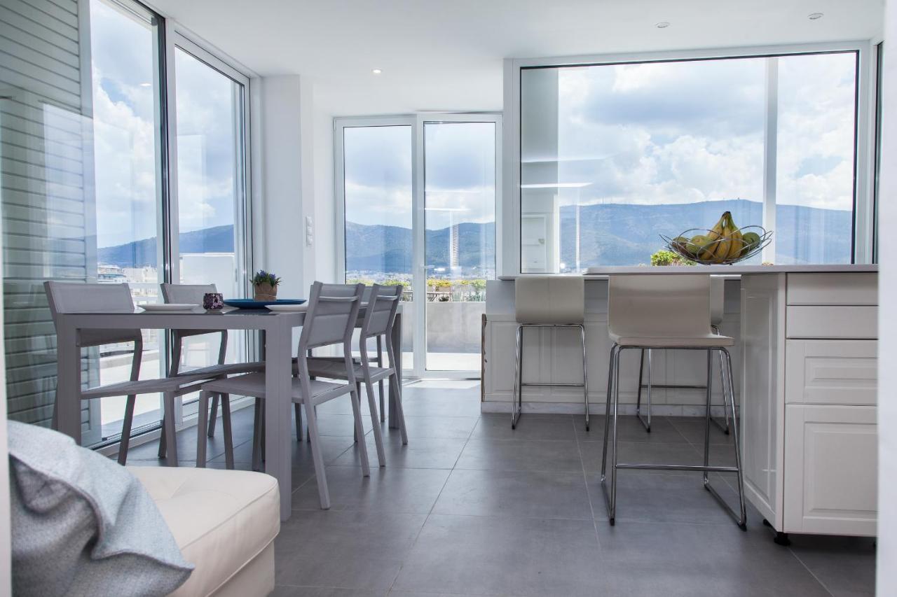 Apartament Gorgeous Penthouse With Private Jacuzzi And Amazing View! Ateny Zewnętrze zdjęcie